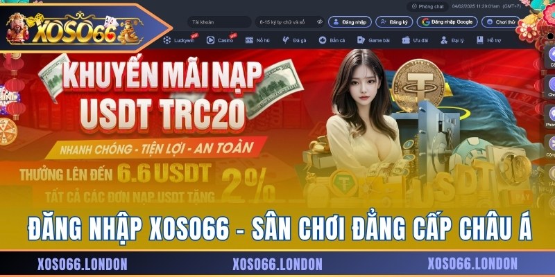 Đăng nhập Xoso66
