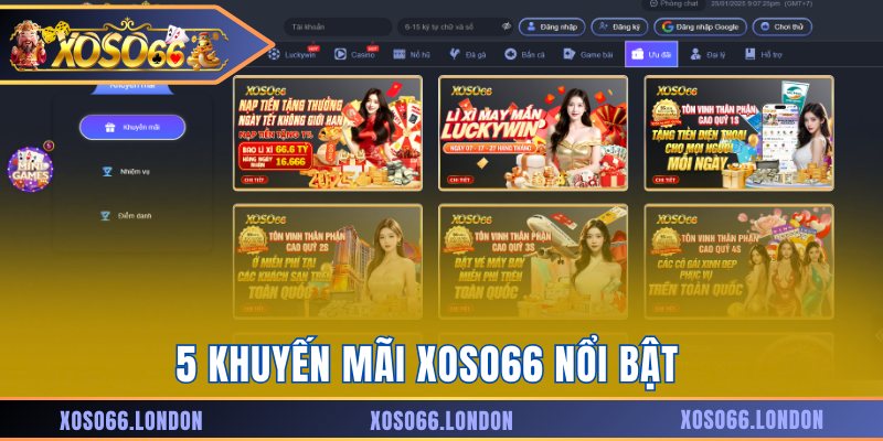 Khuyến mãi Xoso66