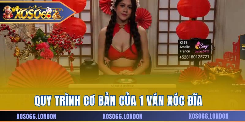 Quy trình cơ bản của 1 ván xóc đĩa